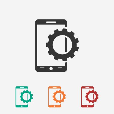 Mobil akıllı telefon simgesi