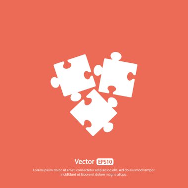 puzzle parçaları simgesi