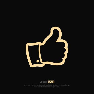 Simge gibi düz tasarım stili