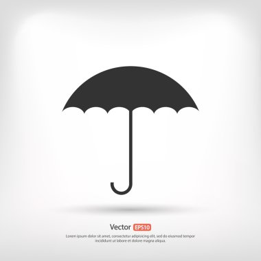 Şemsiye simgesi tasarım