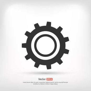 Dişli simgesi tasarım