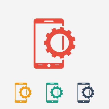 Mobil akıllı telefon simgesi