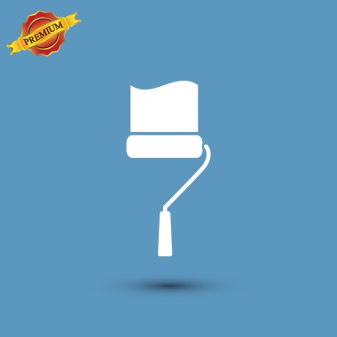 Silindir simge düz tasarım stil