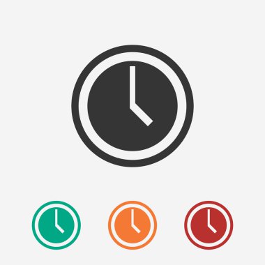 Saat simgesi tasarımı