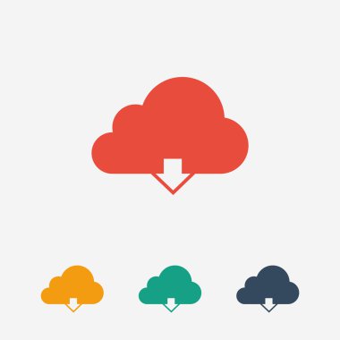 bulut indirme simgesi