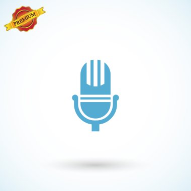mikrofon simgesi tasarım
