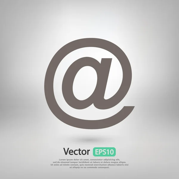 E-mail internet icon — Stock Vector