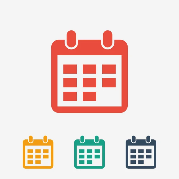 Kalender-Icon-Design — Stockvektor