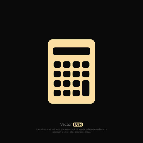 Дизайн значка калькулятора
