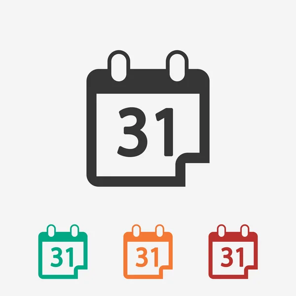 Design de ícone de calendário — Vetor de Stock