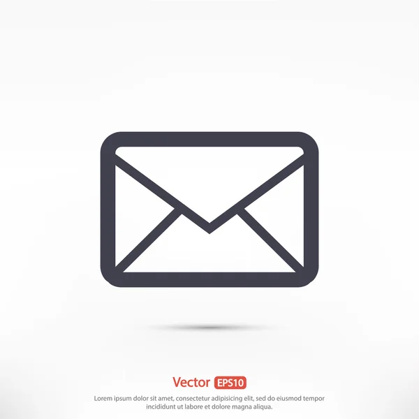 Enveloppe mail icône — Image vectorielle