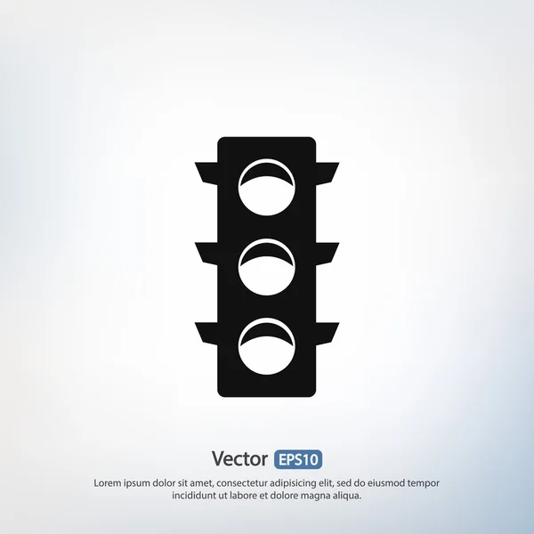 Icona dei semafori — Vettoriale Stock