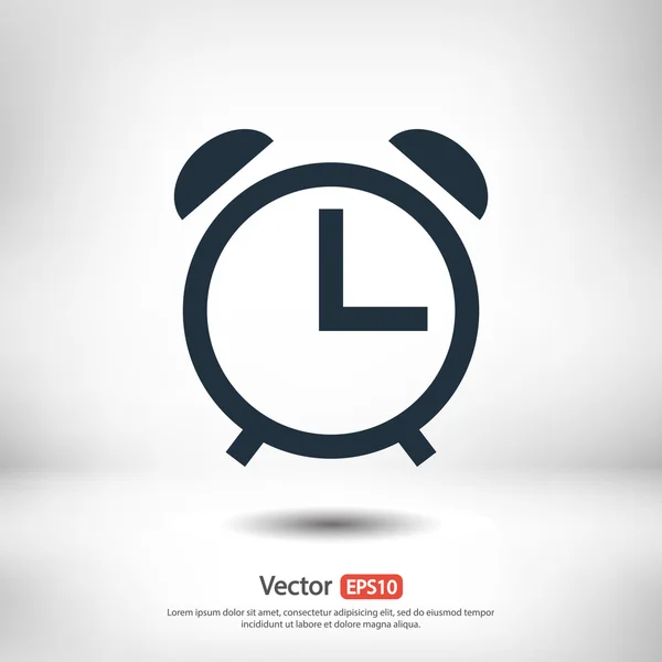 Návrh ikony hodin — Stockový vektor