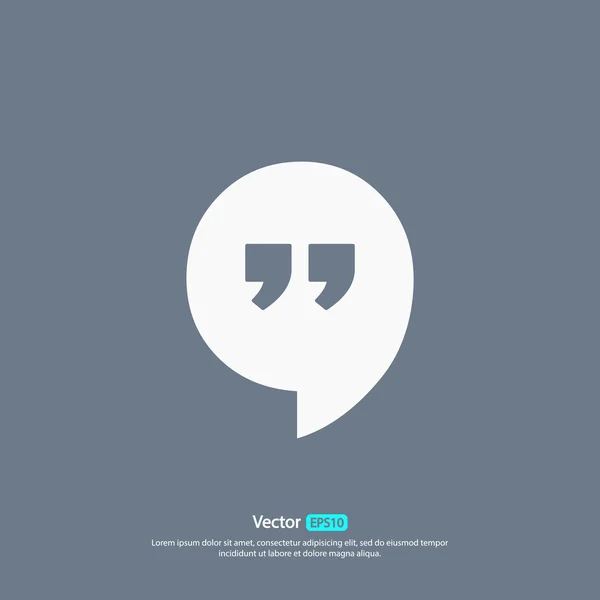 Boîte de dialogue Icône bulle vocale — Image vectorielle
