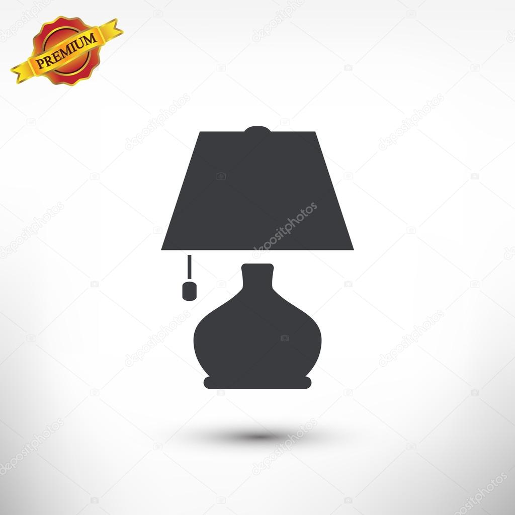 Lamp icon design