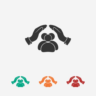 güvenli kişi simgesi