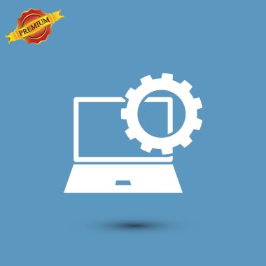 Dizüstü bilgisayar simgesi tasarım