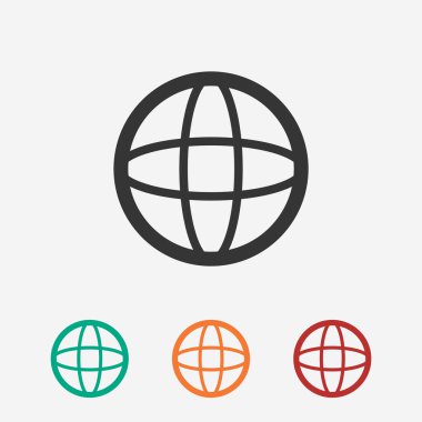 Küre simgesi tasarım