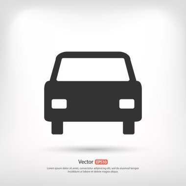 Araba simgesi tasarım