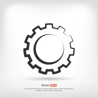 Dişli simgesi tasarım