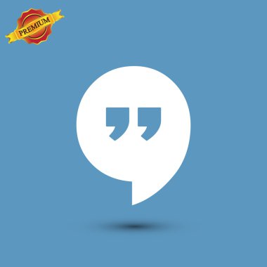 İletişim konuşma balonu simgesinin