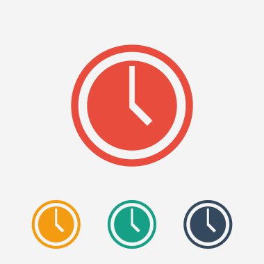 Saat simgesi tasarımı