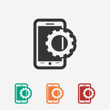 Mobil akıllı telefon simgesi