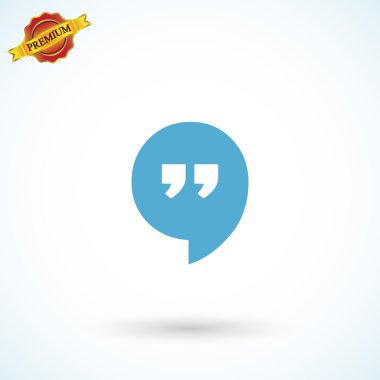 İletişim konuşma balonu simgesinin