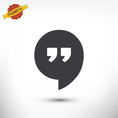 İletişim konuşma balonu simgesinin