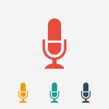 mikrofon simgesi tasarım