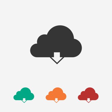 bulut indirme simgesi