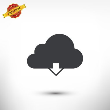 bulut indirme simgesi