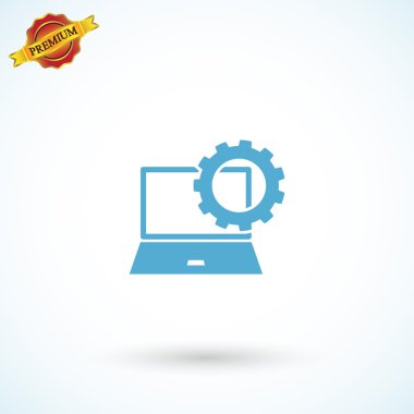 Dizüstü bilgisayar simgesi tasarım