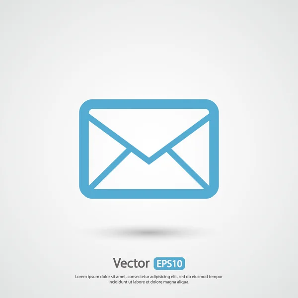 Pictogram envelop post — Stockvector