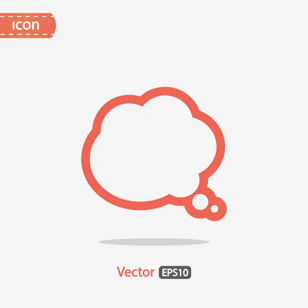 Bulle de parole icône — Image vectorielle