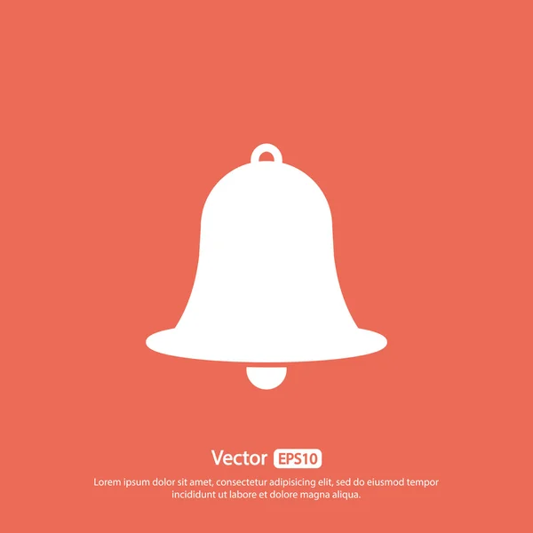 Bell pictogram ontwerp — Stockvector