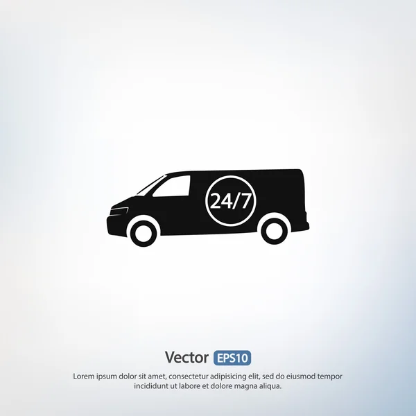 Lading pictogram. Delivery Service — Stockvector