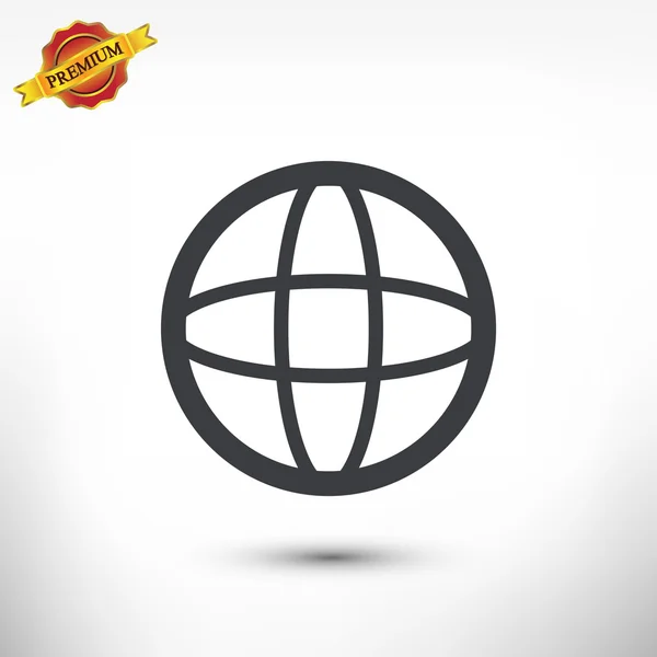 Globe Icon design — Stock Vector