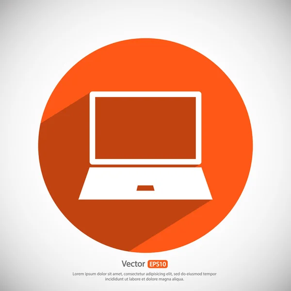 Design de ícone laptop —  Vetores de Stock