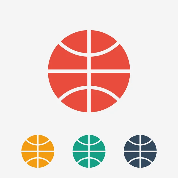 Basketbal pictogram — Stockvector