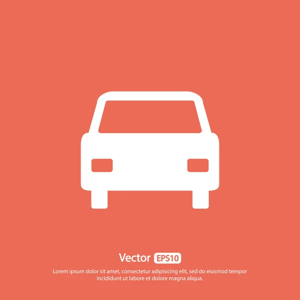 Auto pictogram ontwerp — Stockvector