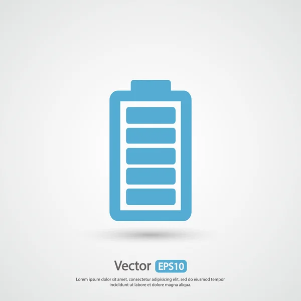 Batterij lading pictogram — Stockvector