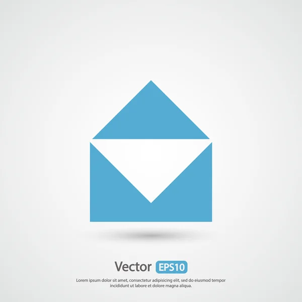 Sobre icono de correo — Vector de stock