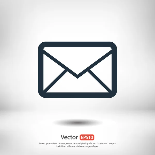 Enveloppe mail icône — Image vectorielle