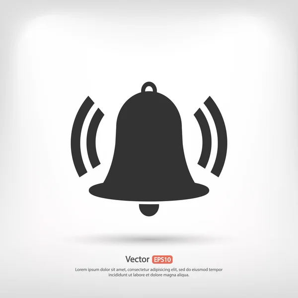 Bell pictogram ontwerp — Stockvector