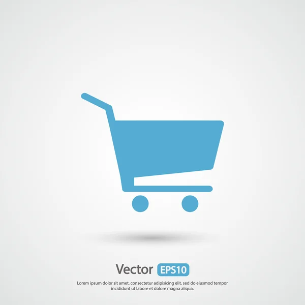 Ícone da cesta de compras — Vetor de Stock