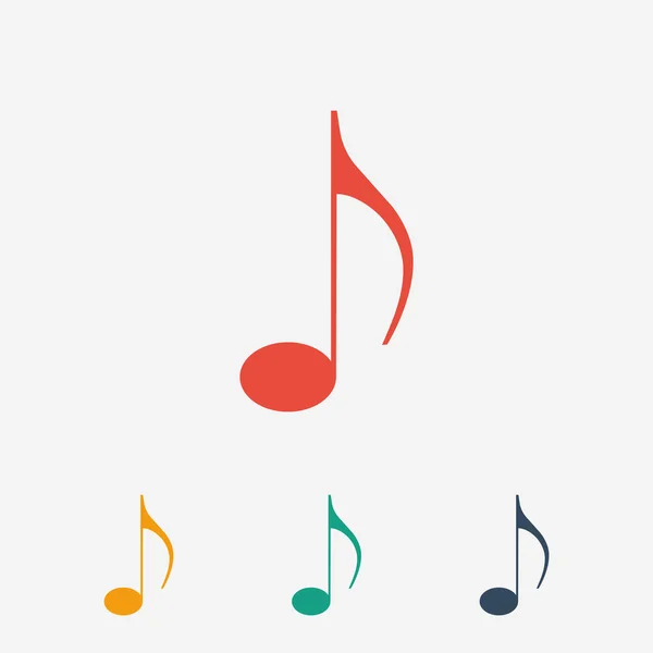 Muziek pictogram ontwerp — Stockvector