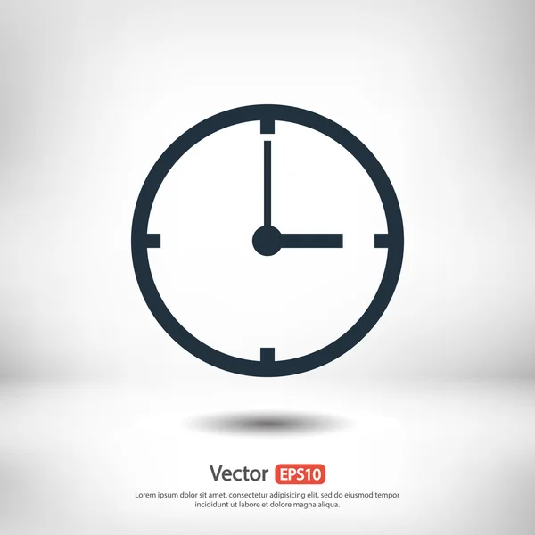 Uhr-Design — Stockvektor