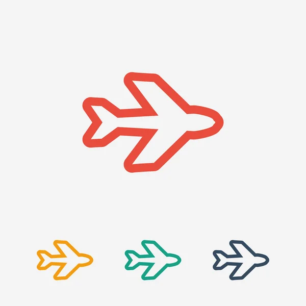 Repülőgép szimbólum design — Stock Vector