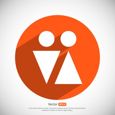 erkek ve dişi sembolleri simgesi